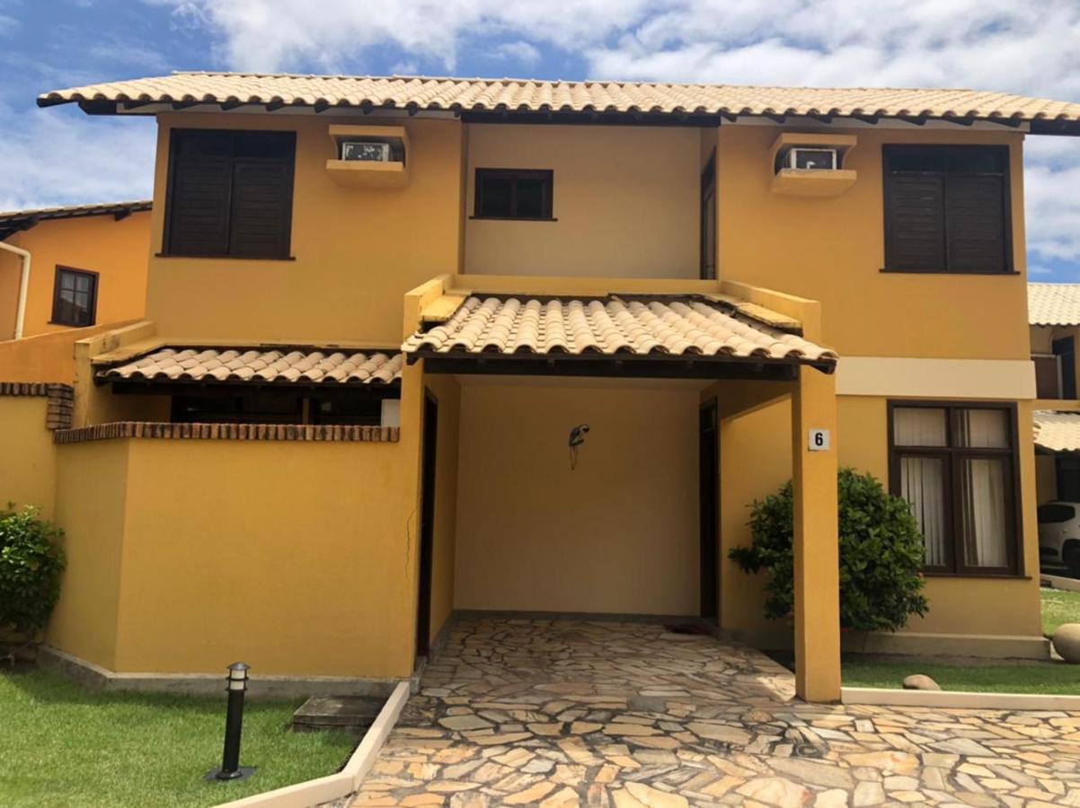 Casa de praia em condomínio à beira mar Barra de São Miguel Exterior foto